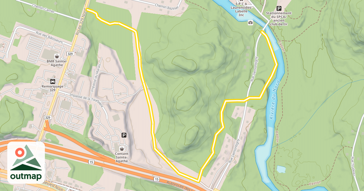 Map of 18-Castor