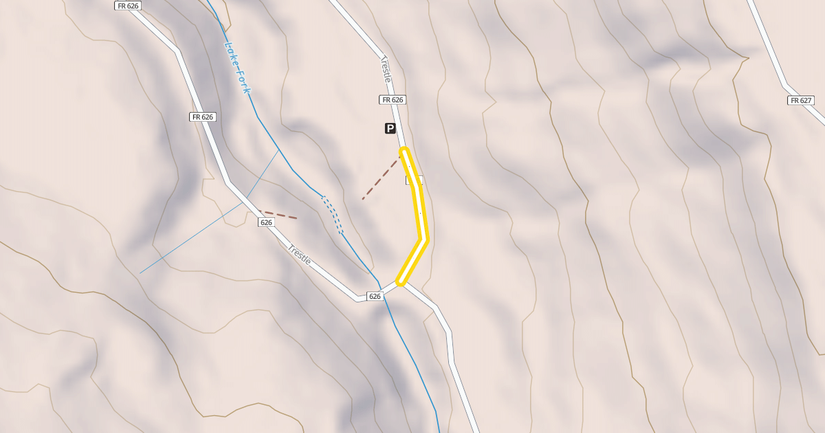 Map preview of Trestle
