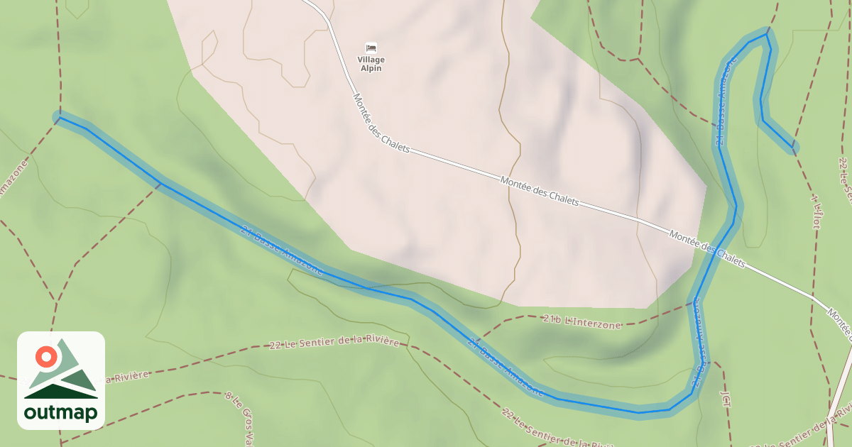 Map of 21 Basse Amazone