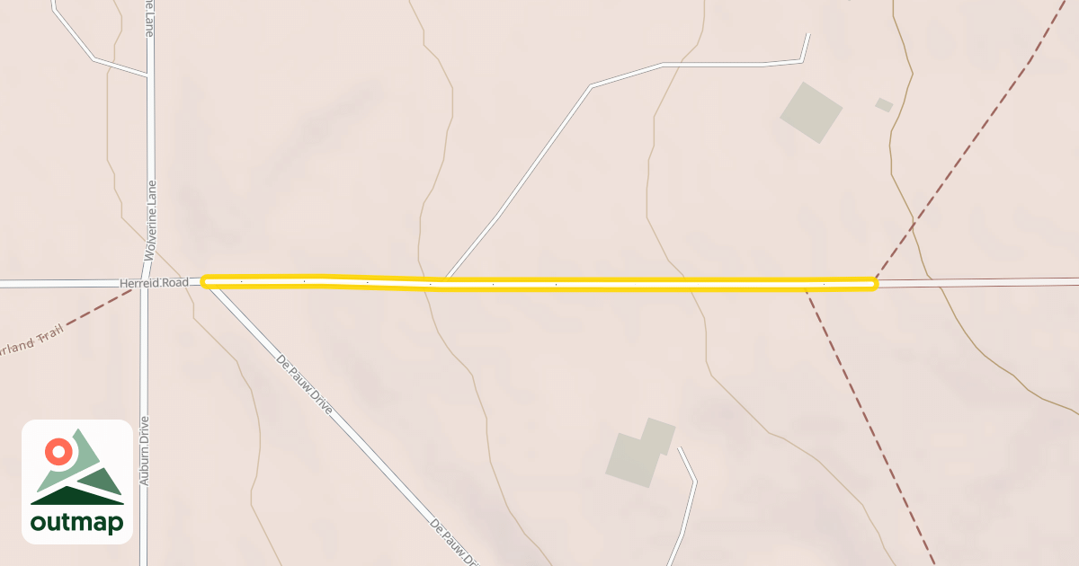 Map of Herreid Road