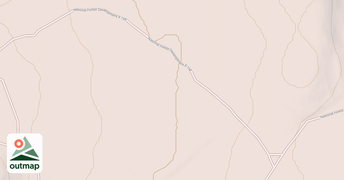 Map of SWEETWATER SPUR B
