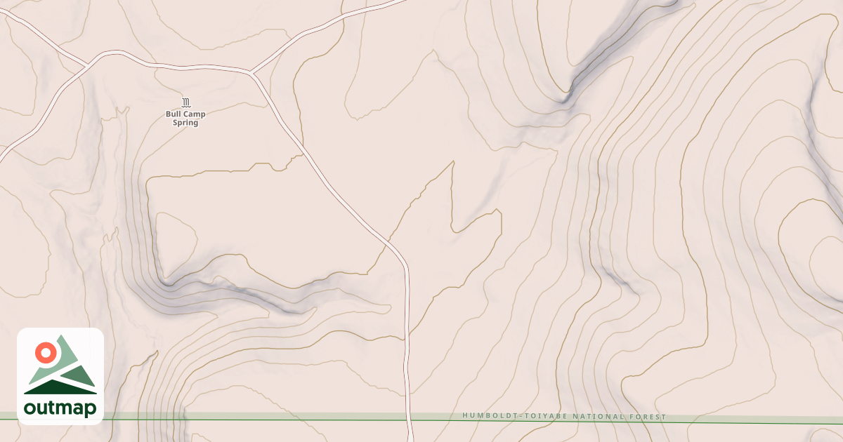 Map of BULL CAMP RD