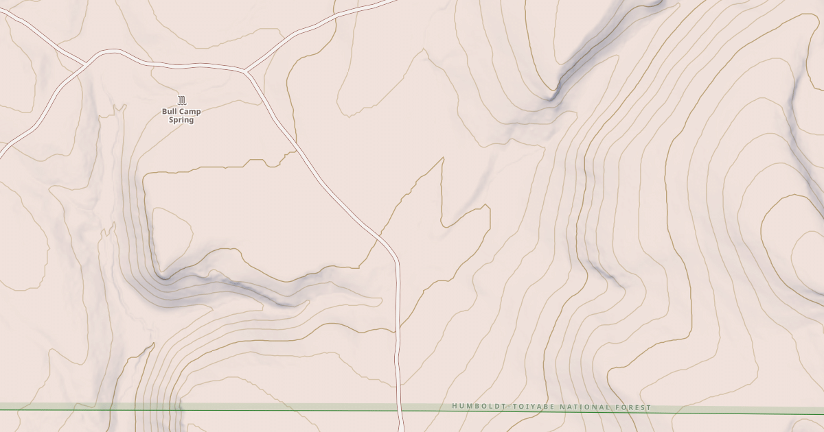 Map preview of BULL CAMP RD