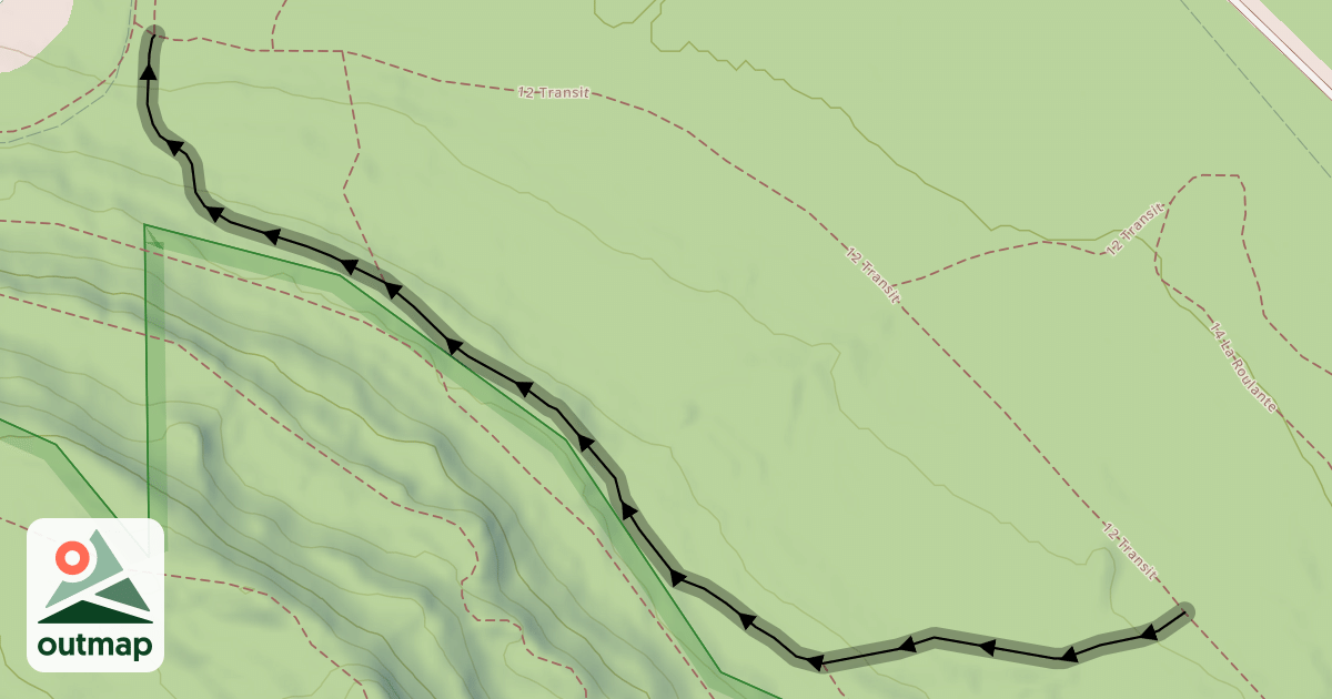 Map of 17a Rocheuse