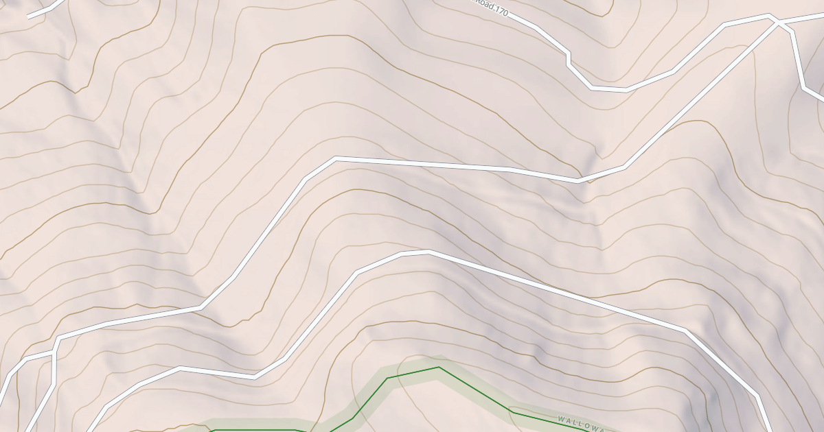 Map preview of USFS National Forest System Roads {AEA69EB6-874C-48BE-BB90-3459ADF4BBEB}