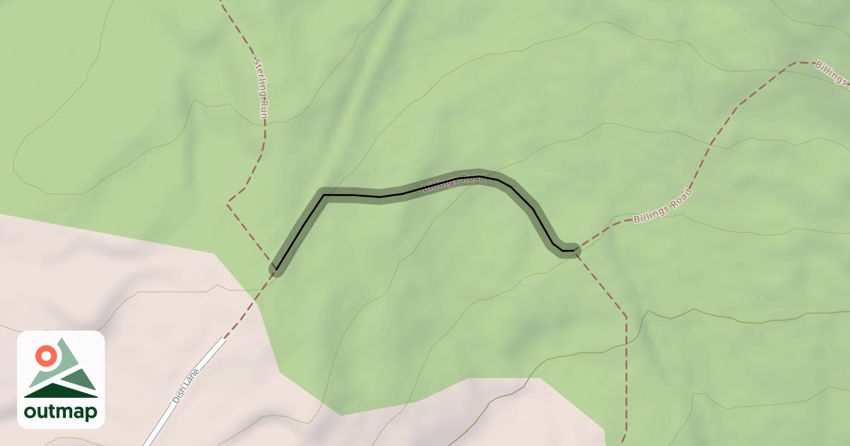 Map of Billings Road