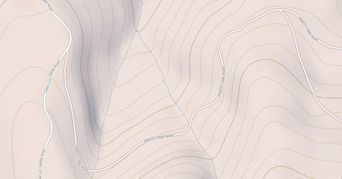 Map preview of PEARCH CREEK