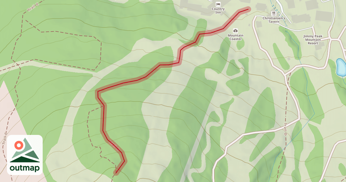 Map of Trail A
