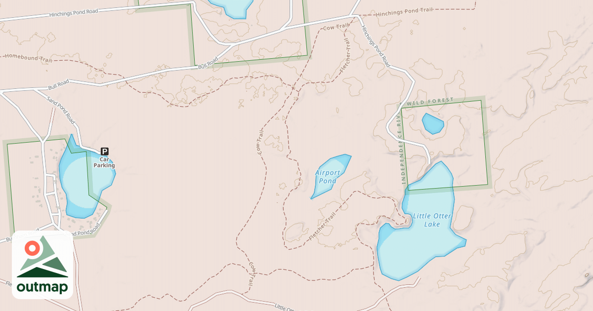 Map of Cow Trail