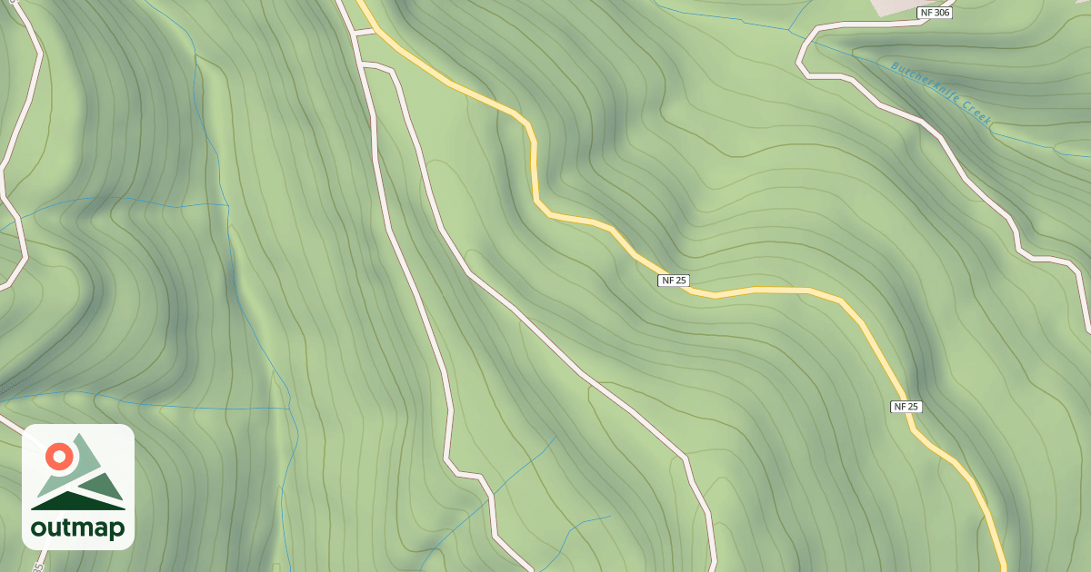 Map of ACACIA SPUR