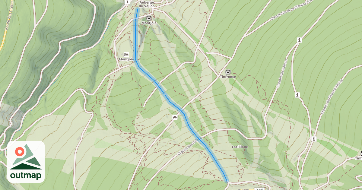Map of Monjoie