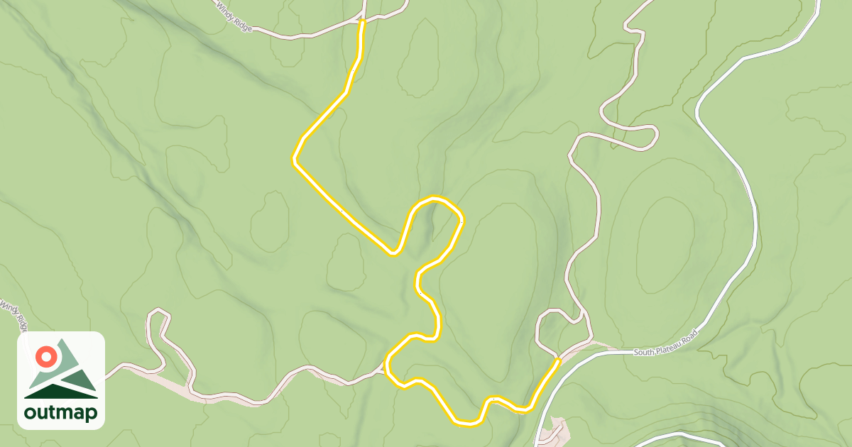 Map of Dead Dog Loop