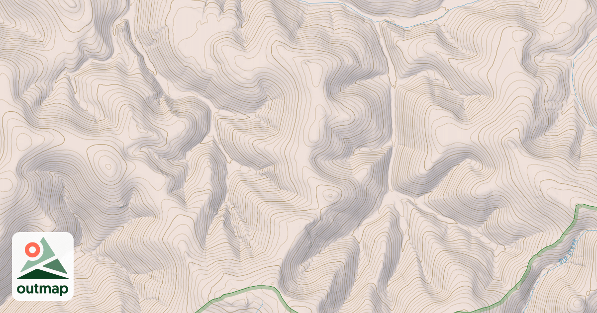 Map of Chimney Rock
