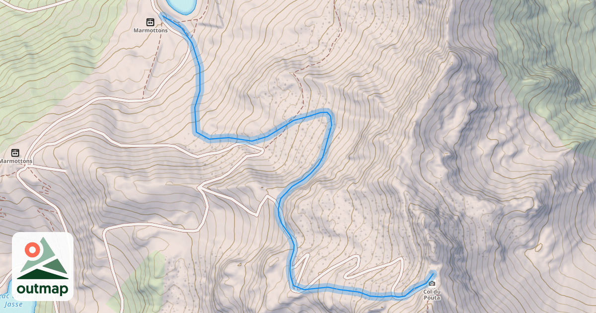 Map of Chamois