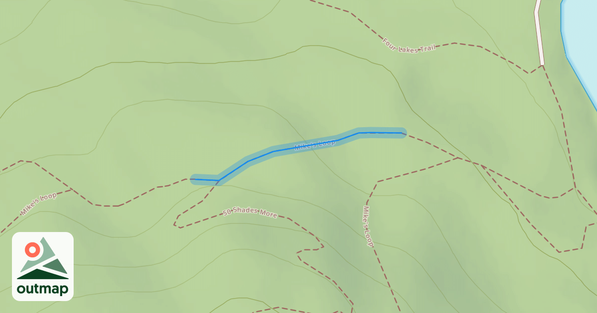 Map of Mike's Loop