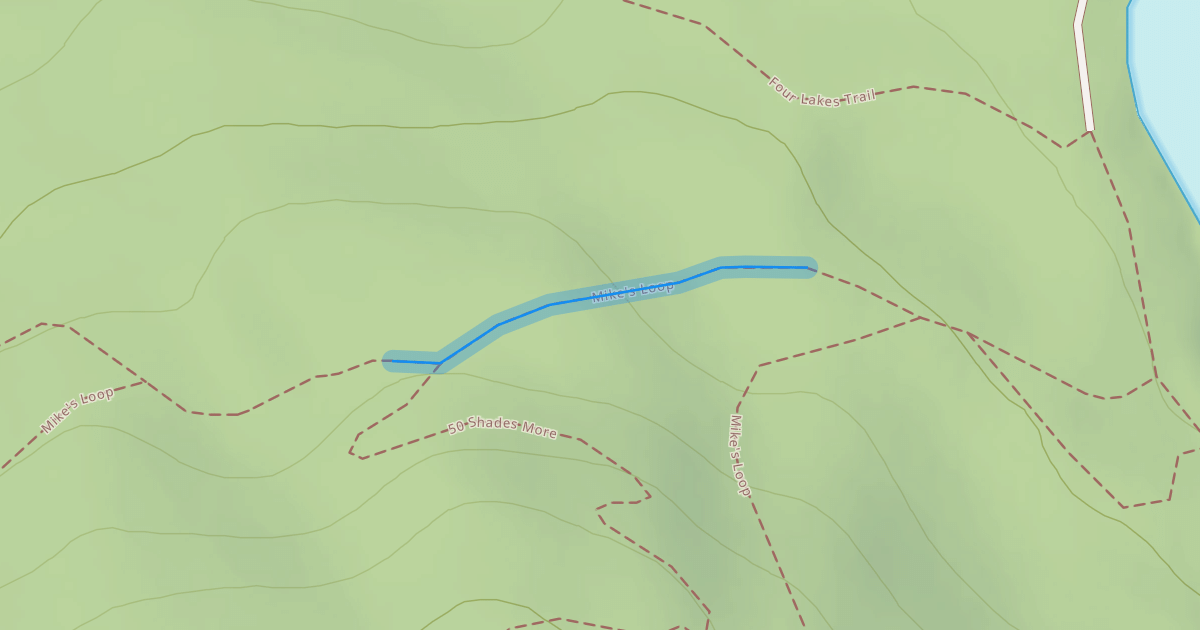 Map preview of Mike's Loop