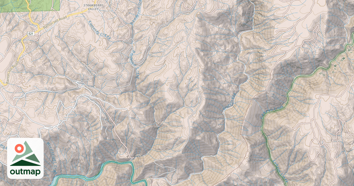 Map of RACETRACK POINT