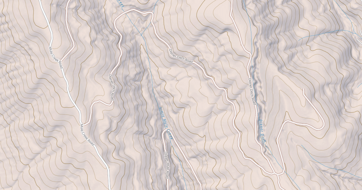 Map preview of DIENER DITCH