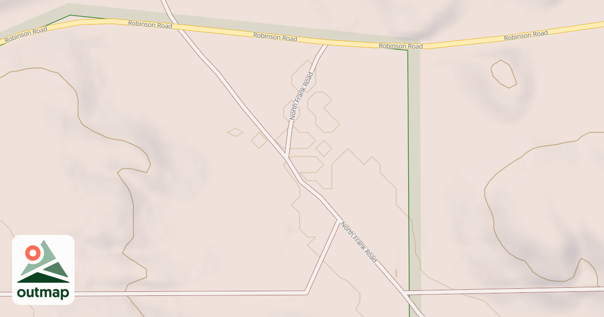 Map of Indian Gardens Orv Route
