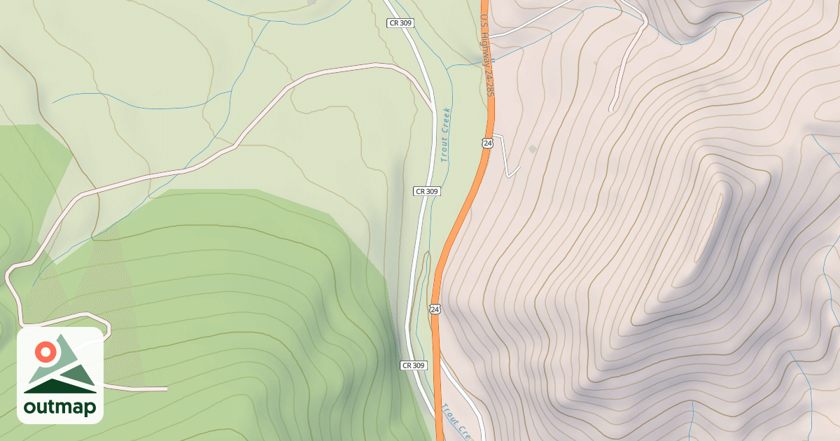 Map of CHUBB PARK