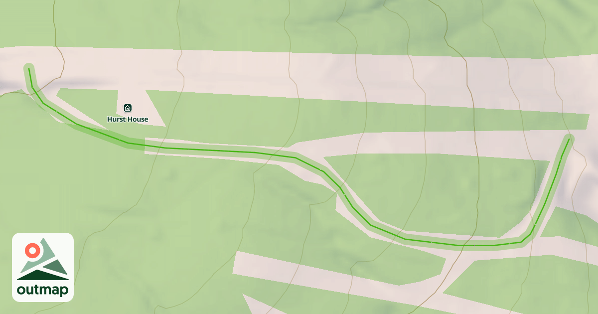 Map of Upper Quaker Run