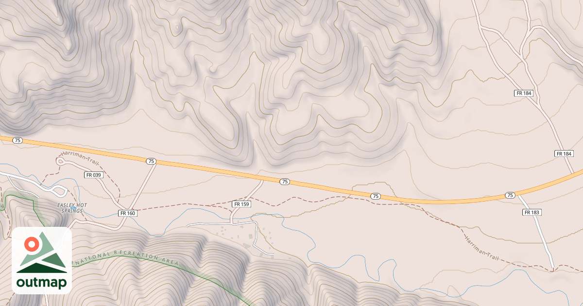 Map of Boulder Basin Connector