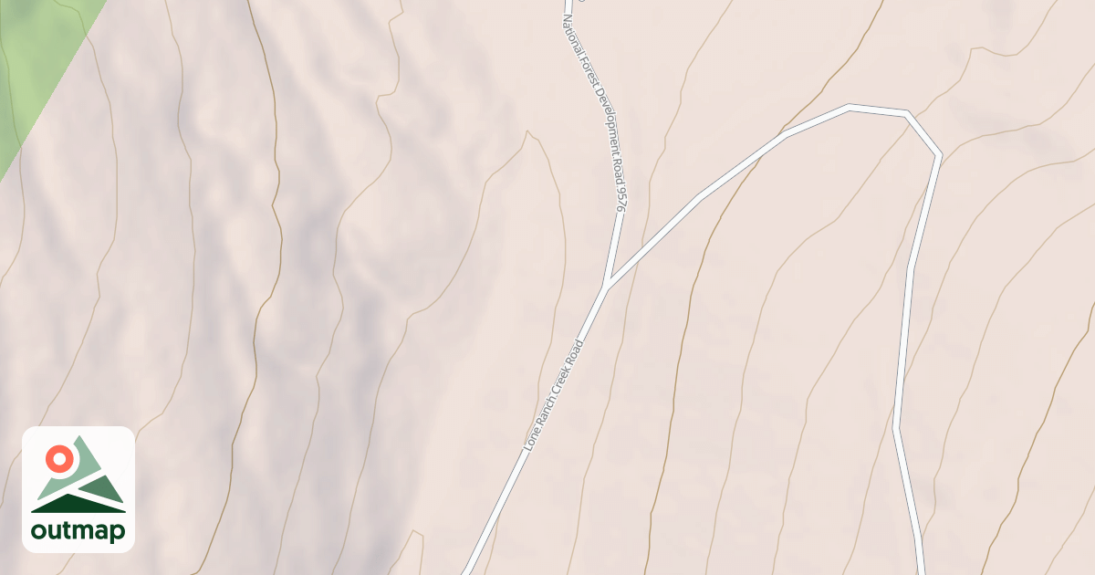 Map of NF LONE RANCH