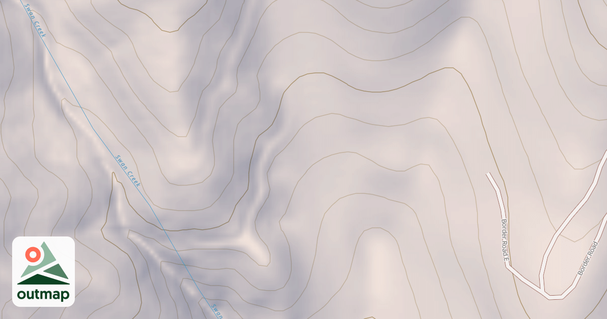 Map of BORDER E