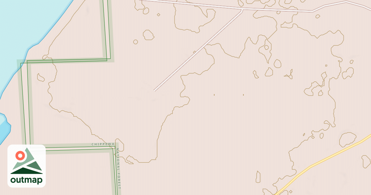 Map of FR 3014 SPUR A