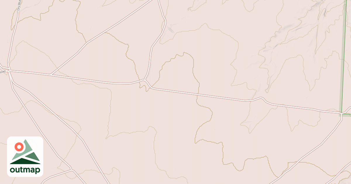 Map of DRY BLUFF E