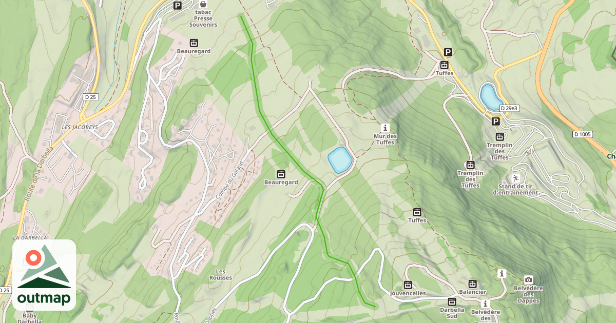 Map of Beauregard