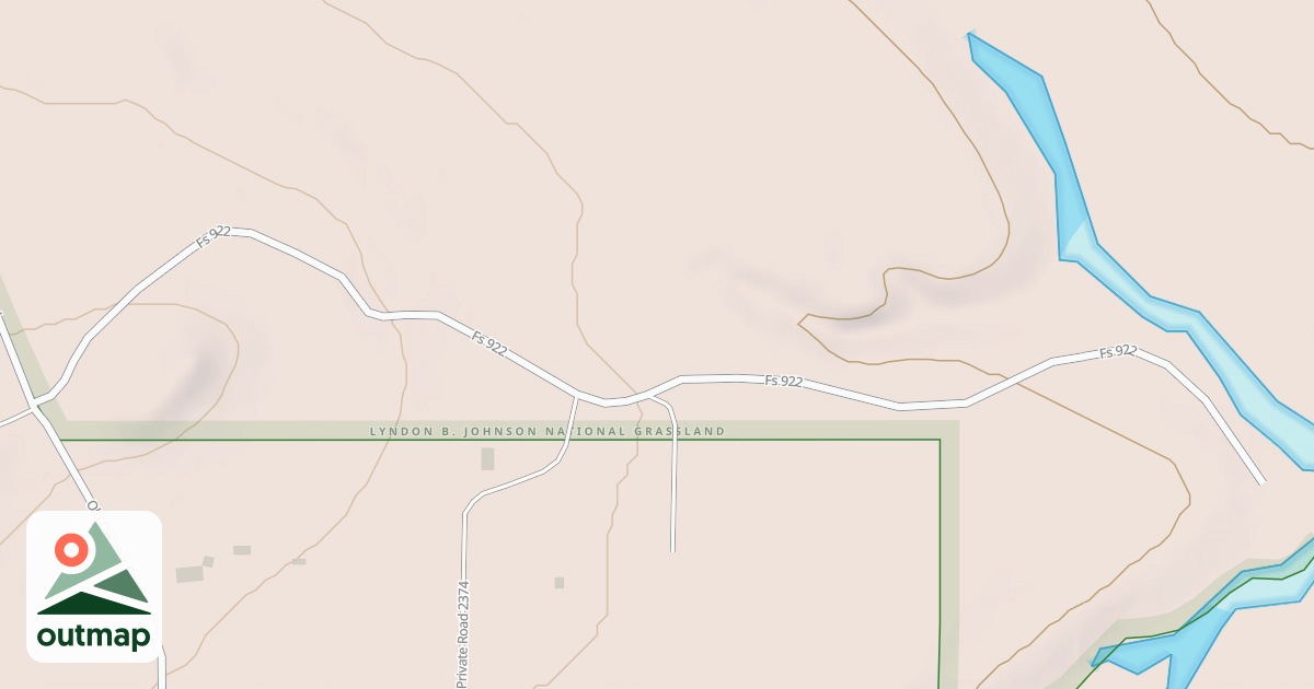 Map of WEST BLACK CREEK LAKE