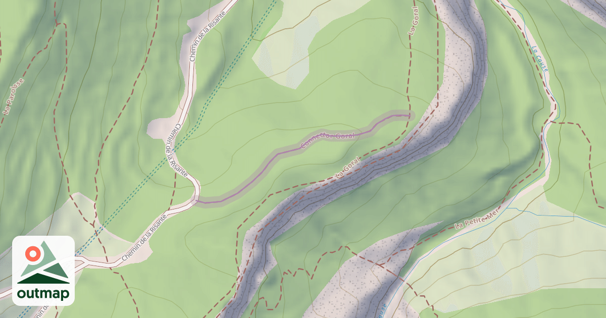 Map of Connector Goral