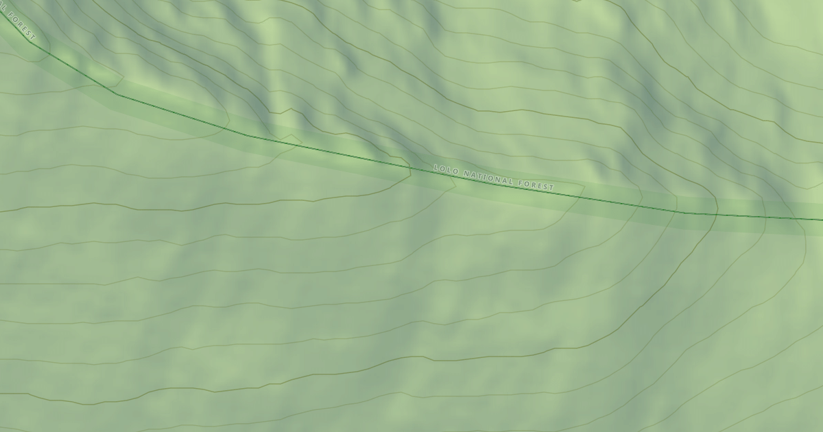 Map preview of Cc Divide