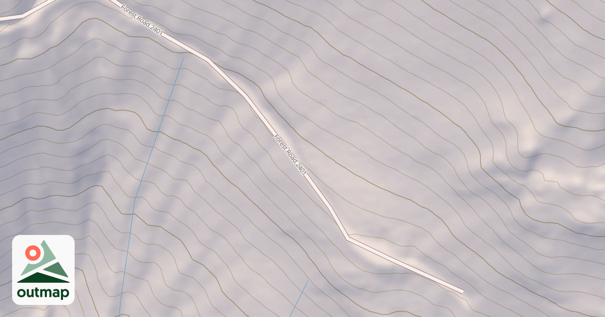 Map of JEFFERSON CREEK