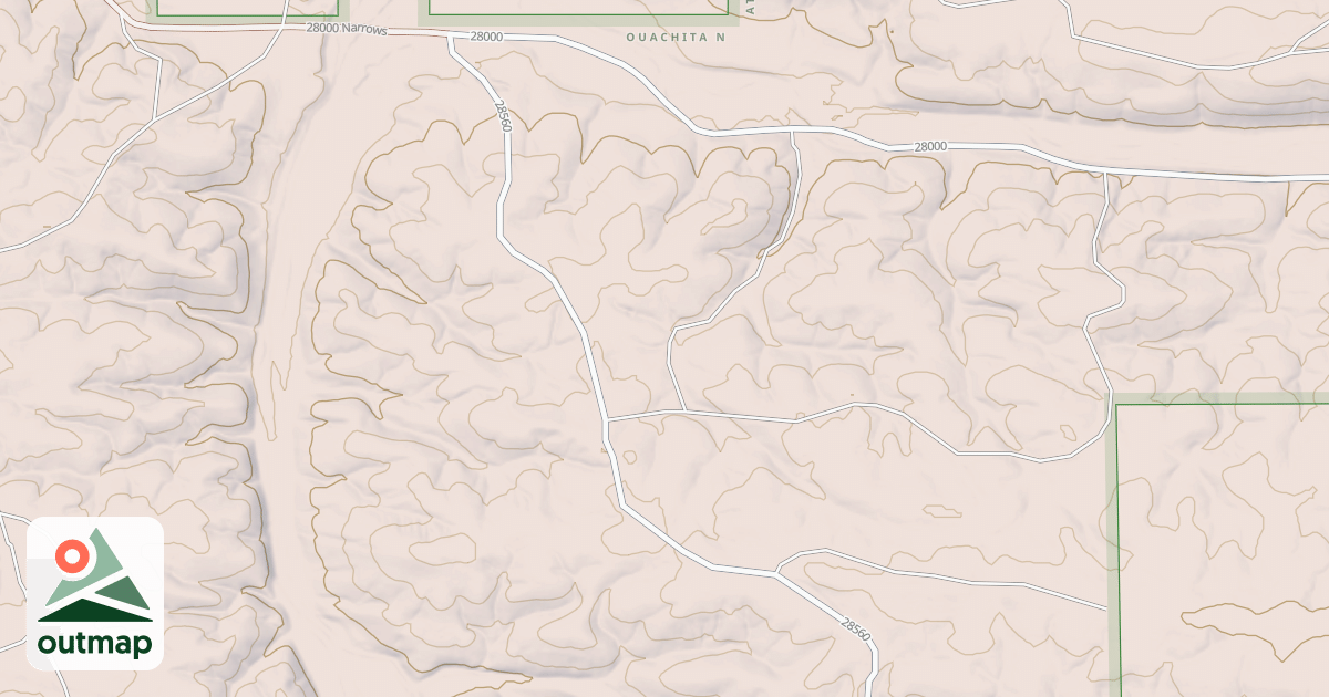 Map of USFS Motor Vehicle Use Map Roads {7FDFC26D-4421-456F-9158-7CDB15595274}