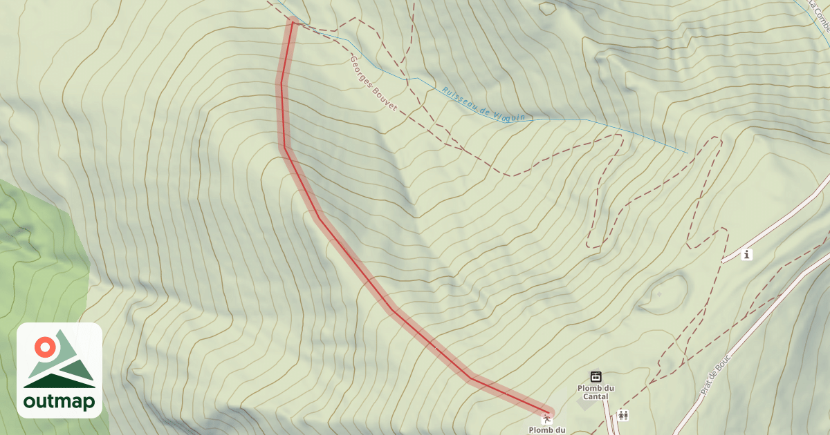 Map of Crêtes