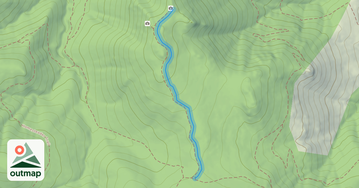 Map of Scenic View Trail