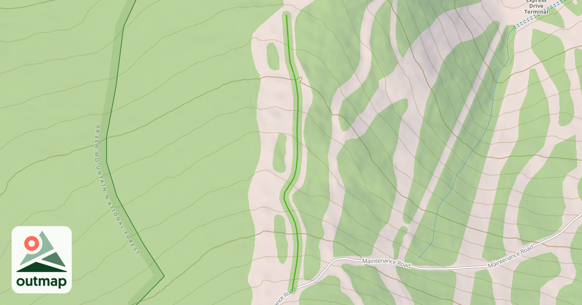 Map of Lower East Meadow