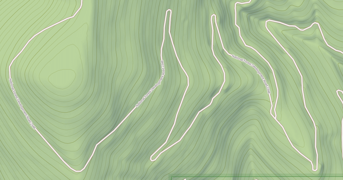 Map preview of CALX MTN LOOKOUT