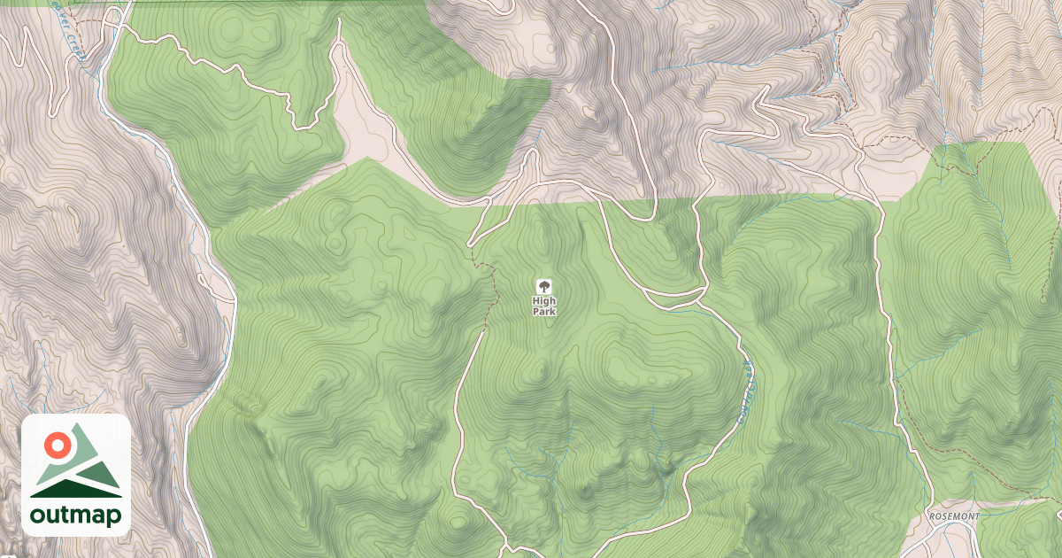 Map of FROSTY PARK
