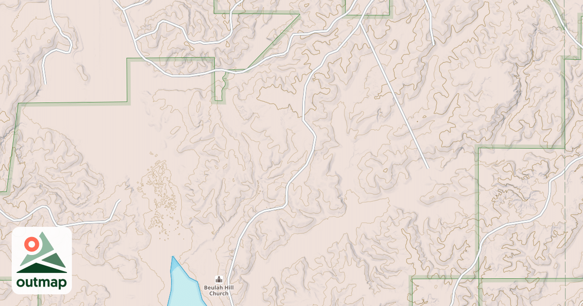 Map of CHEWALLA CREEK
