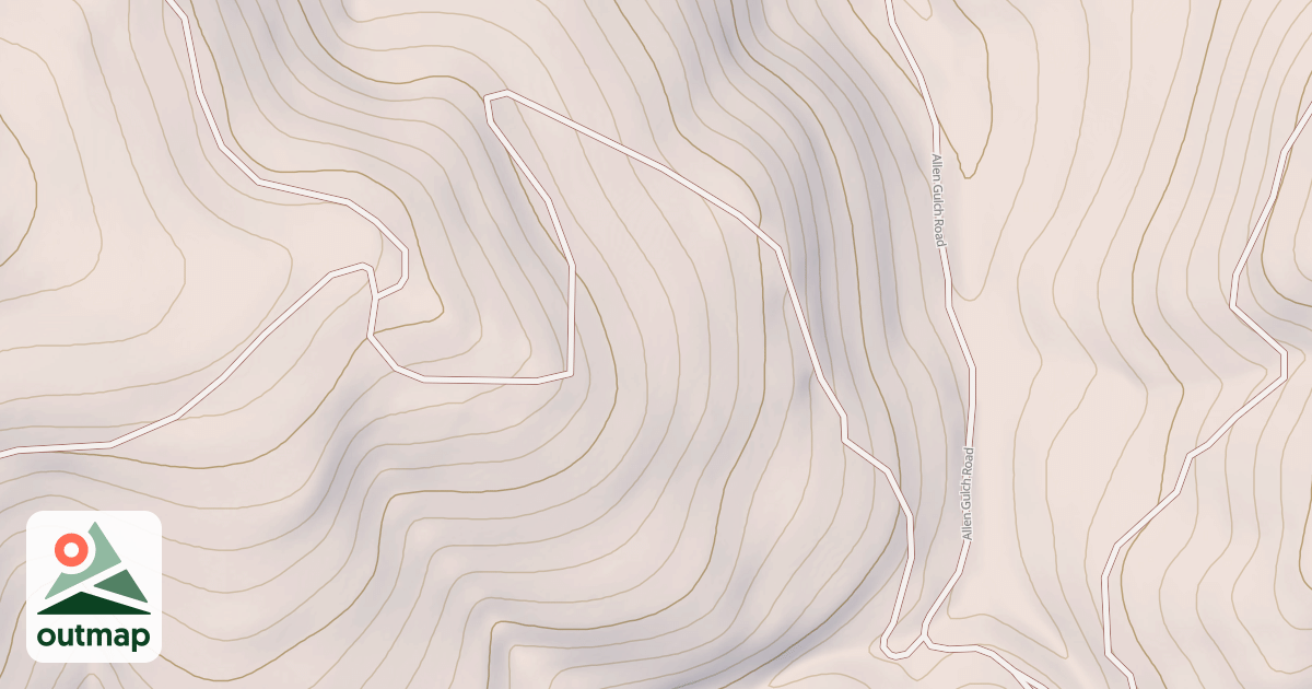 Map of GREEN MTN. ROAD SYSTEM
