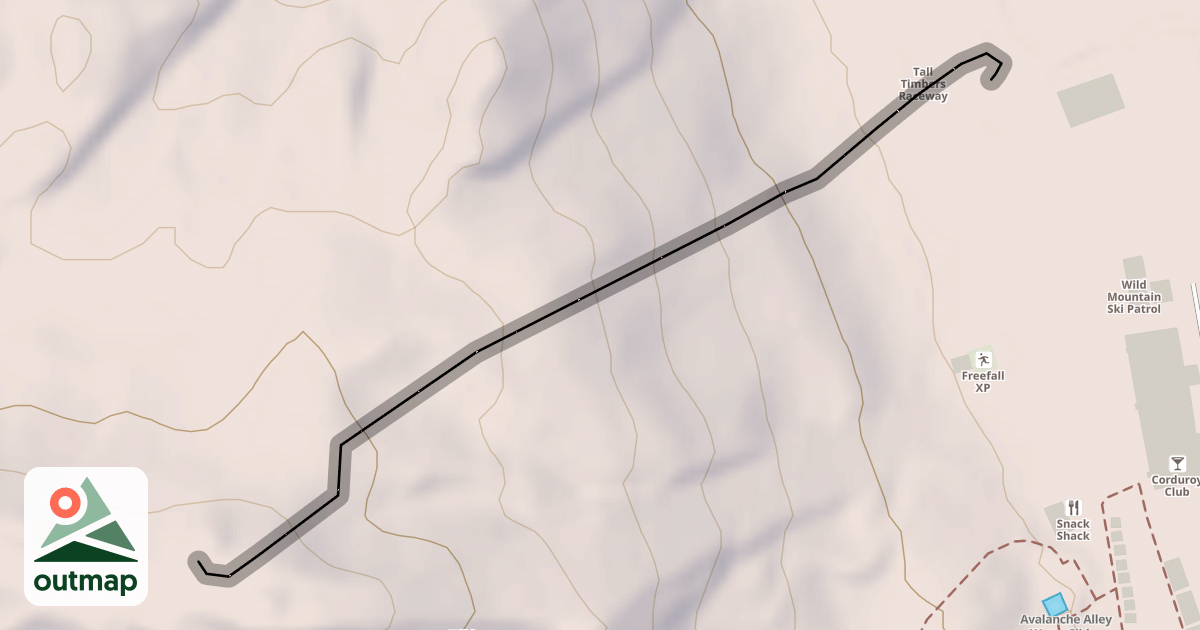 Map of North Wild