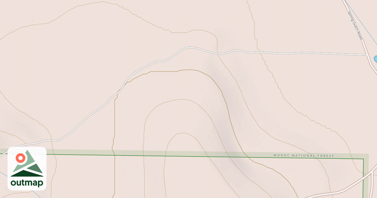 Map of DEADHORSE CANYON