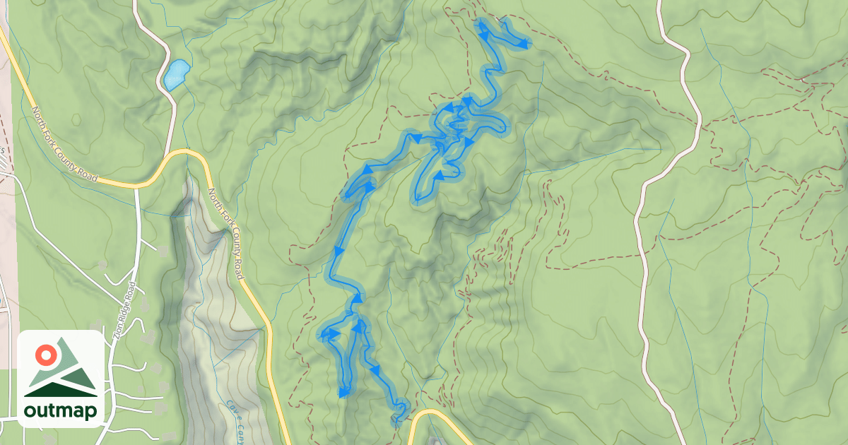 Map of Ring Around the Rosie Trail