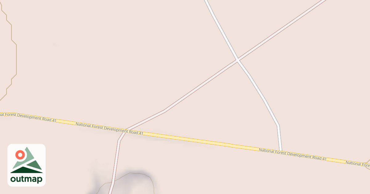 Map of USFS National Forest System Roads {023334F8-0884-4F36-9EDA-FDBCAA3194FA}