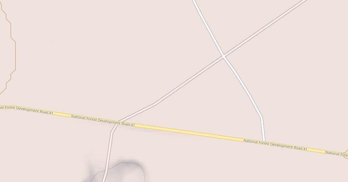 Map preview of USFS National Forest System Roads {023334F8-0884-4F36-9EDA-FDBCAA3194FA}
