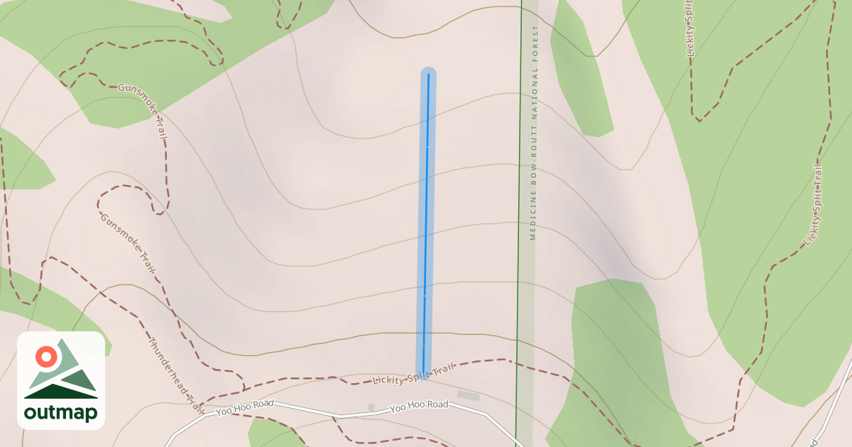 Map of Maverick's Halfpipe