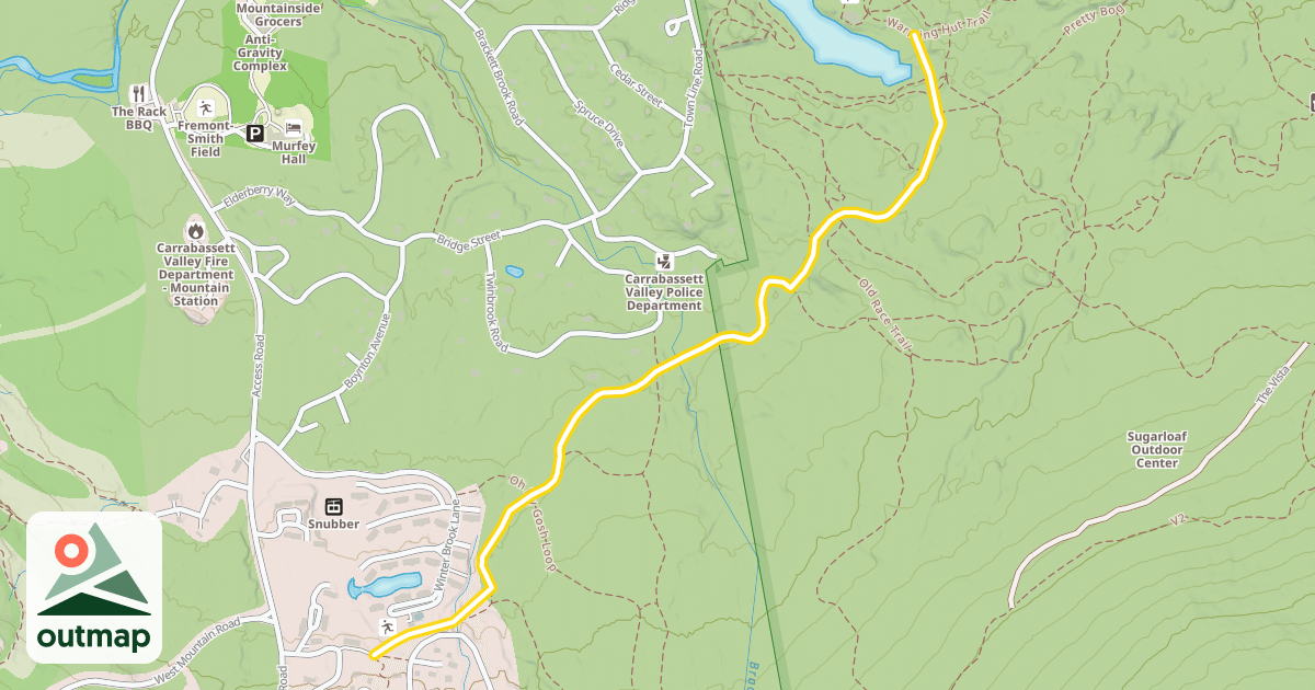Map of Snowbrook Trail